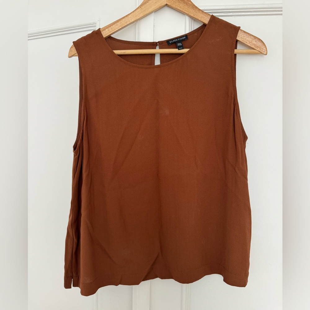 Eileen Fisher Silk tank (needs cleaning)